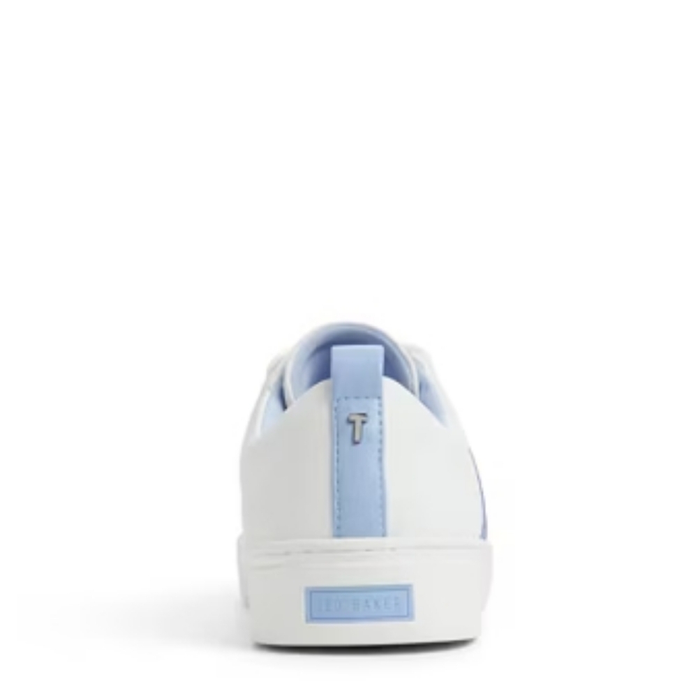 Ted Baker Bailey Icon Blue-Mult Leather Stylish Women's Sneakers Size 6 - Picture 8 of 10